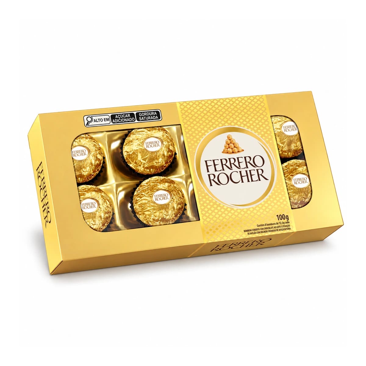 Ferrero Rocher 8 unidades — 100 g